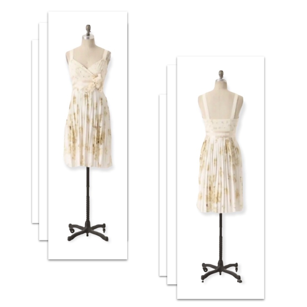 Deletta Ivory Eyelet Tea and Sweets Dress